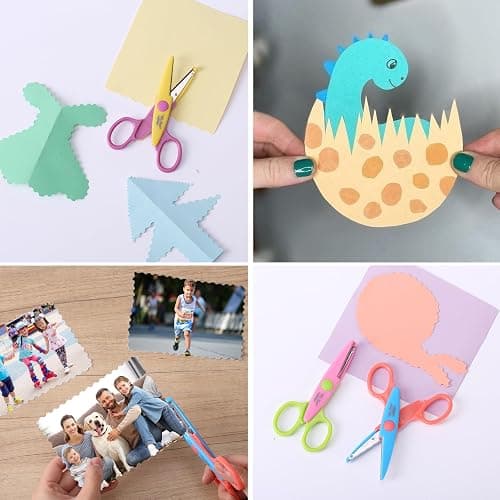Mr. Pen- Craft Scissors Decorative Edge, 6 Pack, Zig Zag Scissors for Crafting thumbnail 8