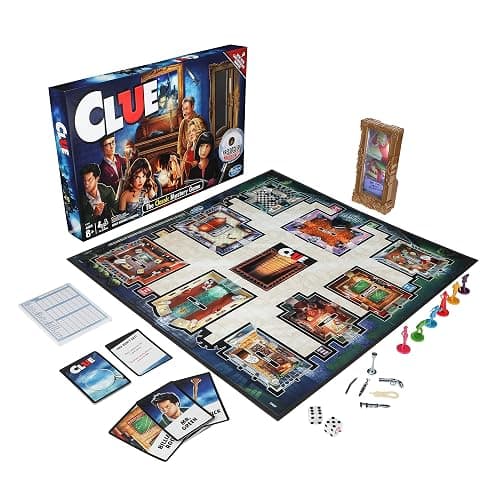 Hasbro Gaming Clue Game, Mystery Board Game, 2-6 Players, 8+ Years (Amazon Exclusive) thumbnail 4