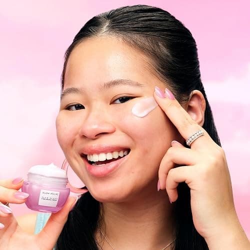 Glow Recipe Get Glowing With Me Kit by Katie Fang - PHA + BHA Face Toner & Gentle Face Exfoliant + Plum Plump Hyaluronic Acid Moisturizer Face Cream + Hue Drops Tinted Serum (3 Count) thumbnail 4