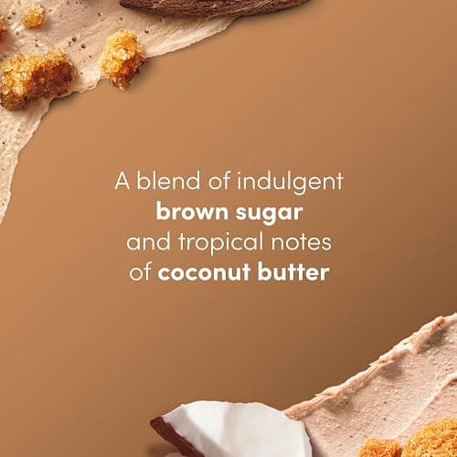 Dove Scrub Brown Sugar & Coconut Butter For Silky Smooth Skin Body Scrub Exfoliates & Restores Skin's Natural Nutrients 298ml thumbnail 4