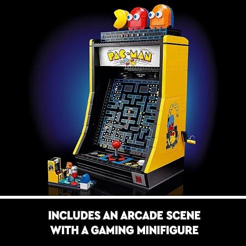 LEGO Icons PAC-Man Arcade Building Sets for Adults - Collectible Office, Book Shelf, or Bedroom Decor - Gifts for Christmas, Men & Women - W/Moving Handle to Recreate Game - 10323 thumbnail 5
