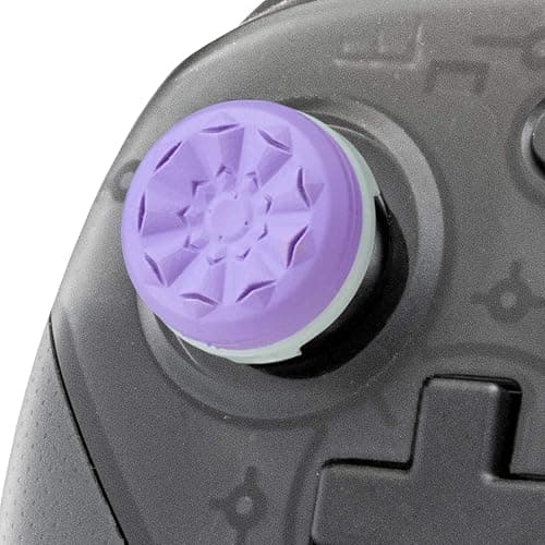 KontrolFreek FPS Freek Galaxy Performance Thumbsticks for Nintendo Switch | 1 Mid-Rise, 1 High-Rise Concave | Purple thumbnail 4