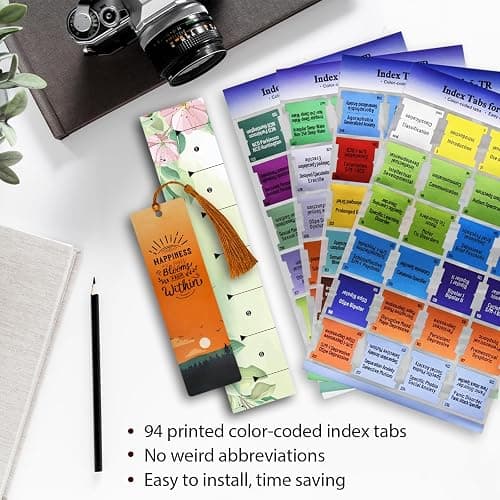 Index Tabs for DSM-5-TR 2022, Color-Coded and Laminated DSM-V-TR Tabs for The Diagnostic and Statistical Manual of Mental Disorders, Tear-Resistant & Waterproof (DSM-5-TR(New Upgrade)) thumbnail 6