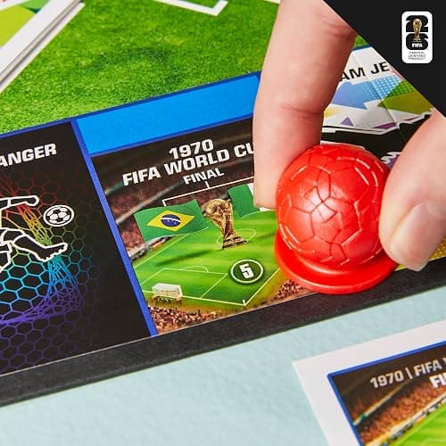 Monopoly Panini Prizm: FIFA World Cup Game I Soccer Board Game with Monopoly Panini Prizm FIFA World Cup 2026 Trading Cards I Ages 8+ thumbnail 6