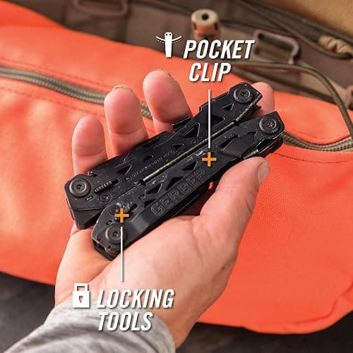 Gerber Gear Suspension-NXT EDC Multitool 15-in-1 Pocket Knife, Needle Nose Pliers and Wire Stripper for Camping and Survival, Black thumbnail 6