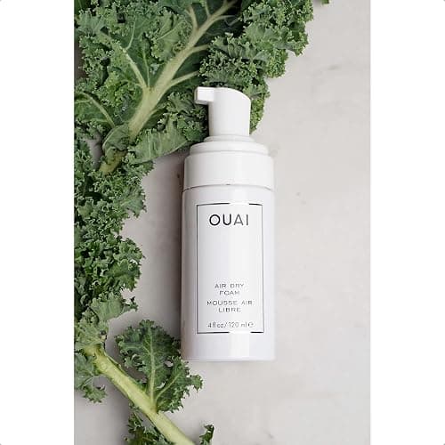 OUAI Air Dry Foam - Hair Mousse for Curly Hair & Beach Waves - Conditioning & Detangling With Kale and Carrot Extract - Paraben, Phthalate and Sulfate Free (4 Oz) thumbnail 3