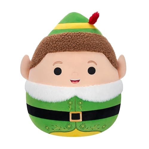 Squishmallows Original 12in Buddy The Elf – Official Jazwares Plush (Medium-Sized) - Image 1