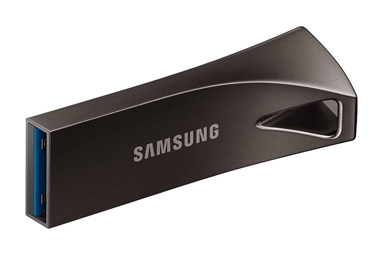 SAMSUNG BAR Plus 256GB - 400MB/s USB 3.1 Flash Drive Titan Gray (MUF-256BE4/AM) - Image 1