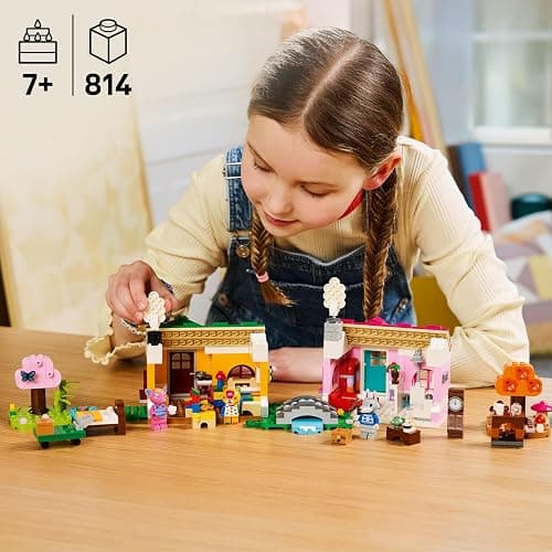 LEGO Animal Crossing Creative Houses: Seasons of Fun Building Toy - Pretend Play Set for Girls & Boys, Ages 7+ - Create 2 Houses W/1 Set of Building Blocks for Kids - Gift Idea for Birthdays -77057 thumbnail 2