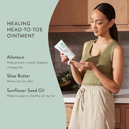 The Honest Company Head to Toe Multi-Purpose Healing Ointment, Safe for Sensitive Skin, Hypoallergenic, Fragrance-Free, Vegan, 5 oz thumbnail 5