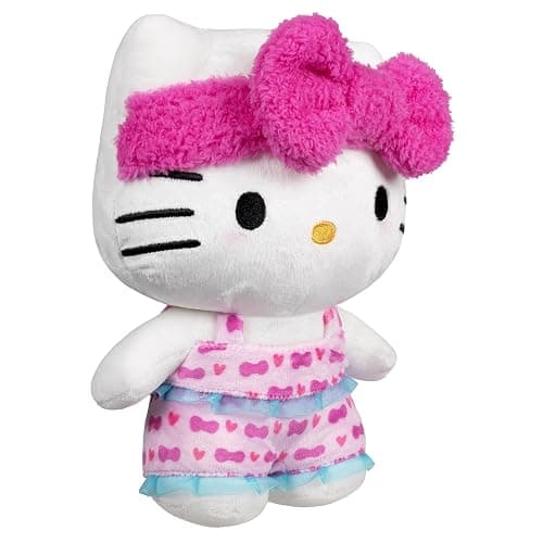 Jazwares Hello Kitty® and Friends - 8-Inch Hello Kitty Pajama Party Plush - Officially Licensed Sanrio® Product from Ages 6+ thumbnail 3