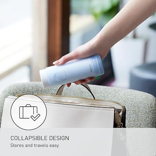 Panasonic Water Flosser for Travel, Cordless Portable Oral Irrigator with Two Water Pressure Settings, Collapsible Water Tank - EW-DJ11​-A thumbnail 4