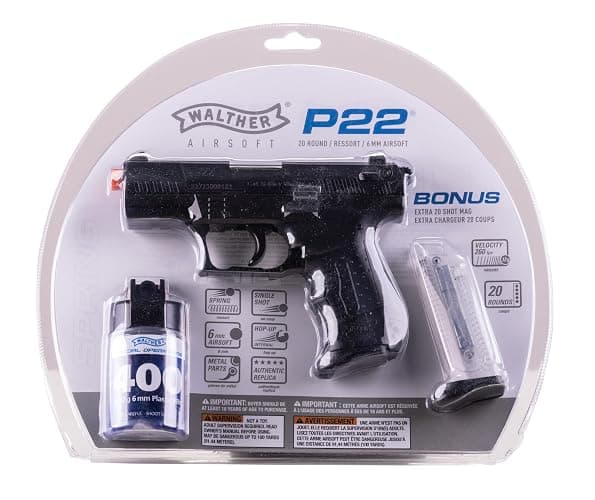 Walther P22 6mm BB Pistol Airsoft Gun thumbnail 4