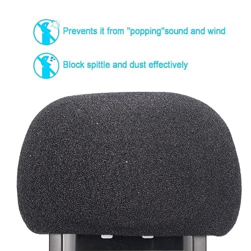 SUNMON Windscreen and Foam Cover for DR-05X DR-05 Mic Recorders, Indoor Outdoor Microphone Wind Muff thumbnail 7