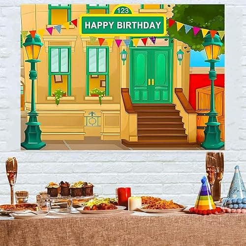 Back to School ABC Photography Background Pencil Book Children Birthday Portrait Decor Backdrop Crayon Sun Clouds Blue Background 7x5ft thumbnail 2