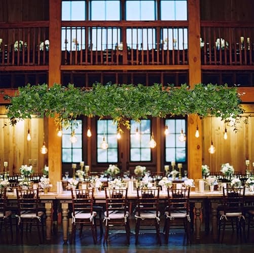 DearHouse 84 Feet 12 Strands Artificial Ivy Leaf Plants Vine Hanging Garland Fake Foliage Flowers Home Kitchen Garden Office Wedding Wall Decor, Green thumbnail 9