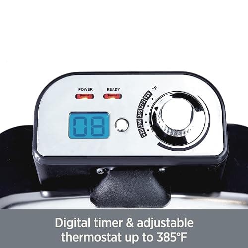 All-Clad Electric Deep Fryer with Basket and Lid, Stainless Steel Deep Fryer for Home Use, 1700W, Dishwasher Safe thumbnail 4