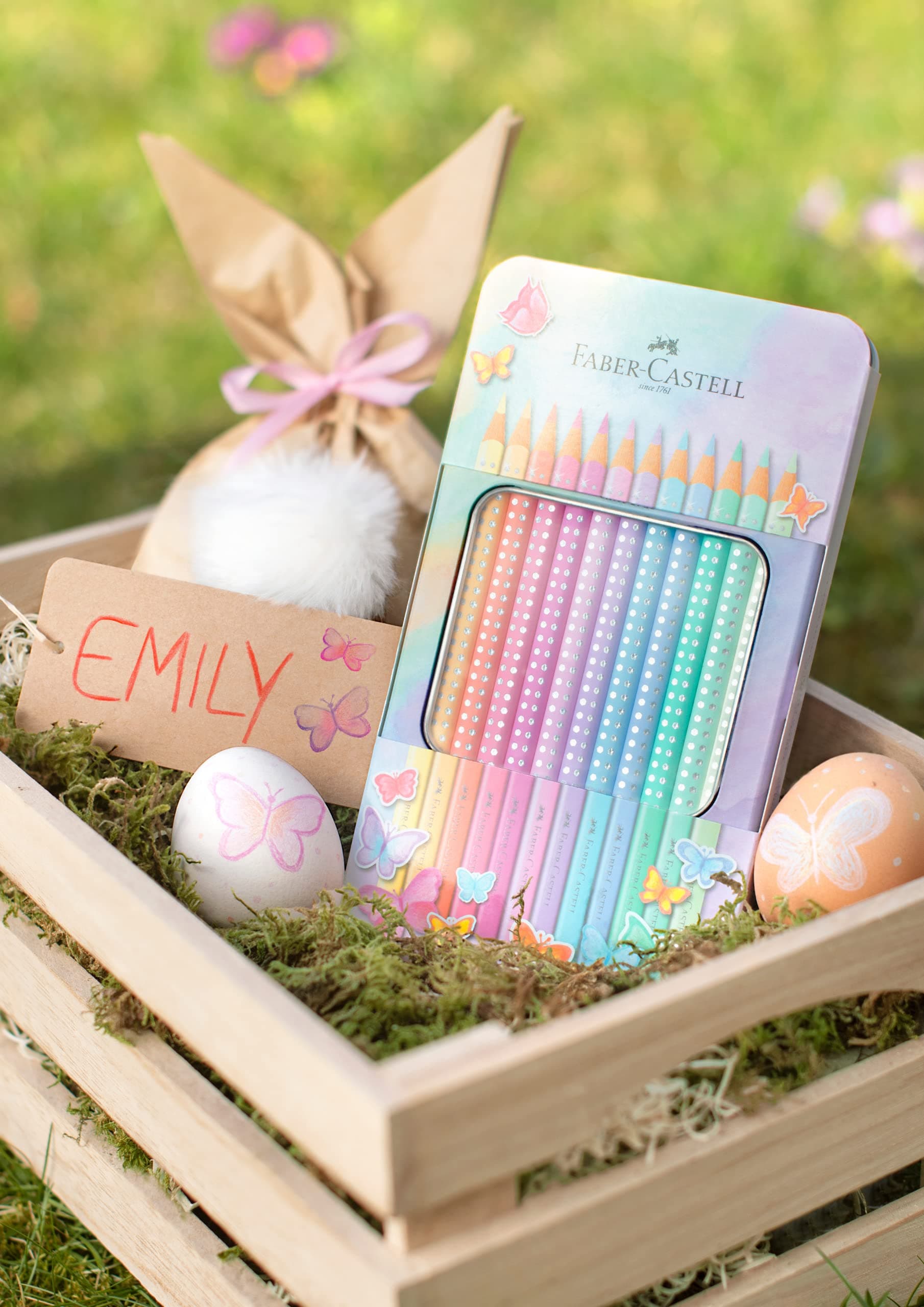 Faber-Castell 201910 Colored Pencils, 12 Pieces, Pastel Colours thumbnail 6