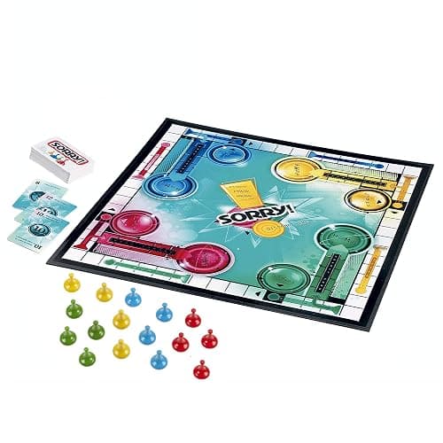 Hasbro Gaming Sorry! Family Board Games for Kids and Adults, 2 to 4 Players, Ages 6 and Up (Amazon Exclusive) thumbnail 4
