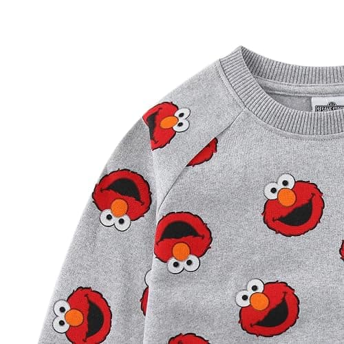 Sesame Street Elmo and Cookie Monster Boys Long Sleeve Shirt and Pants Set for Infant and Toddler thumbnail 4