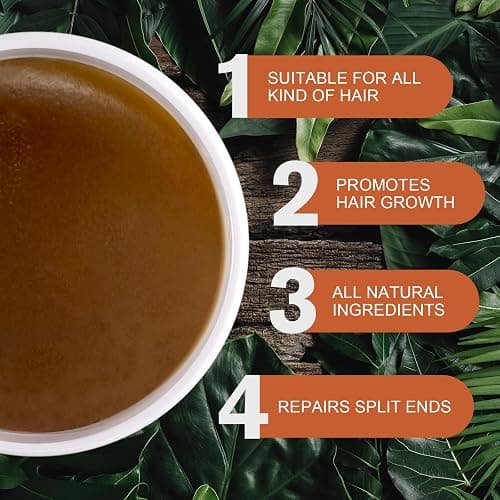 Olio di Batana Capelli, Olio di Batana, 100% Pure and Natural Batana Oil for Hair Growth-Stimola la Crescita dei Capelli, Ripara i Capelli Danneggiati, 120g thumbnail 3