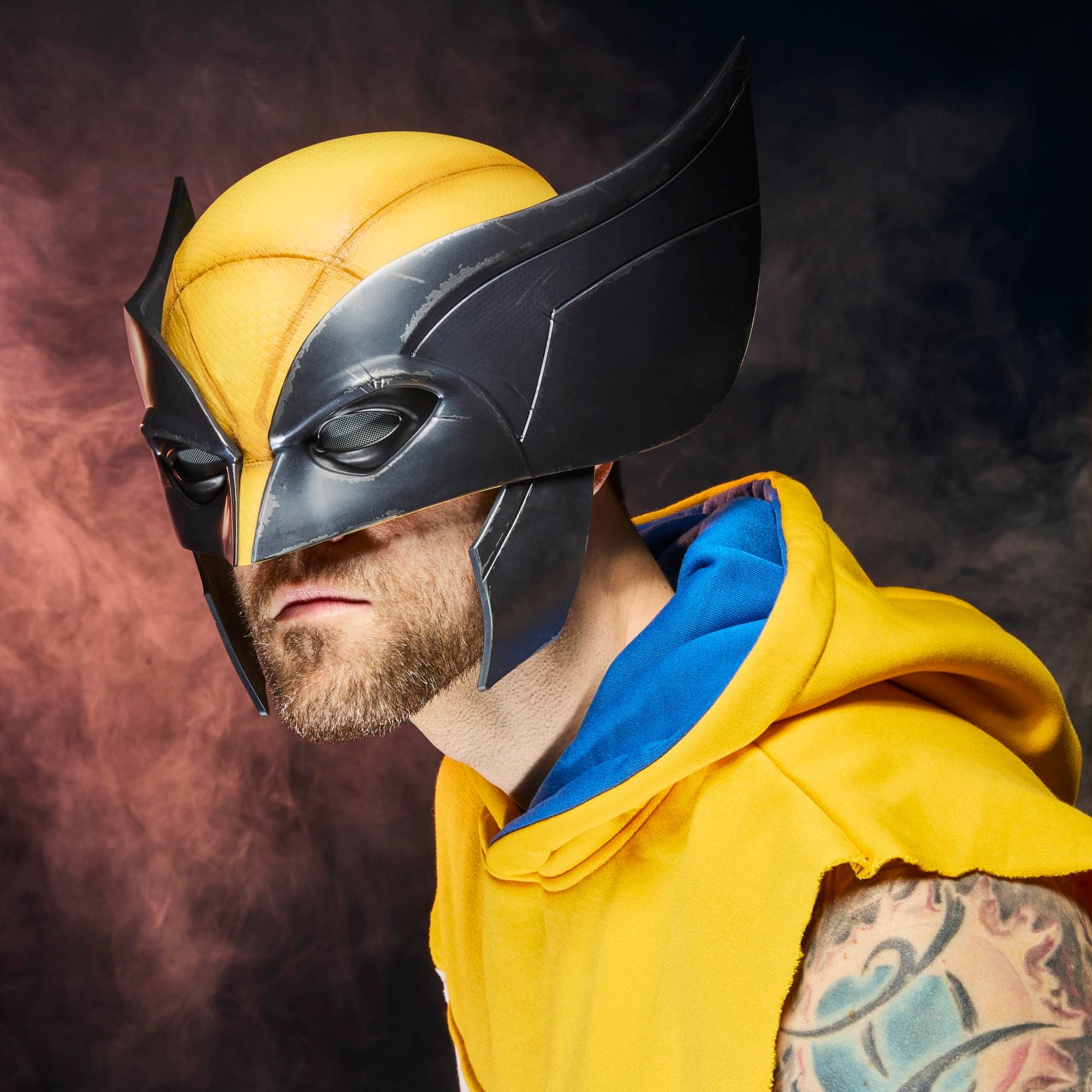 Marvel Legends Series Wolverine High Quality Role Play Mask | Marvel Legends Gears Life Size Prop Replica Deadpool & Wolverine - Wolverine Mask thumbnail 5