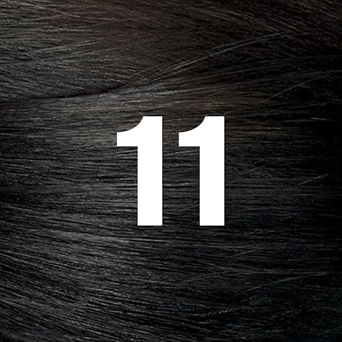 Revlon ColorSilk with Bond Repair Complex, Black Permanent Hair Color, 100% Gray Coverage, Ammonia Free Hair Dye, Vegan Keratin, 11 Soft Black (Pack of 3) thumbnail 2
