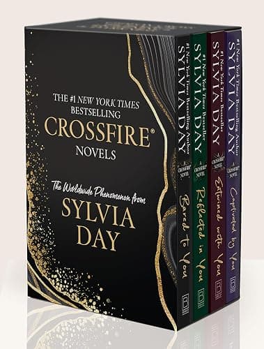 Sylvia Day Crossfire Series 4-Volume Boxed Set: Bared to You/Reflected in You/Entwined with You/Captivated by You - Image 1