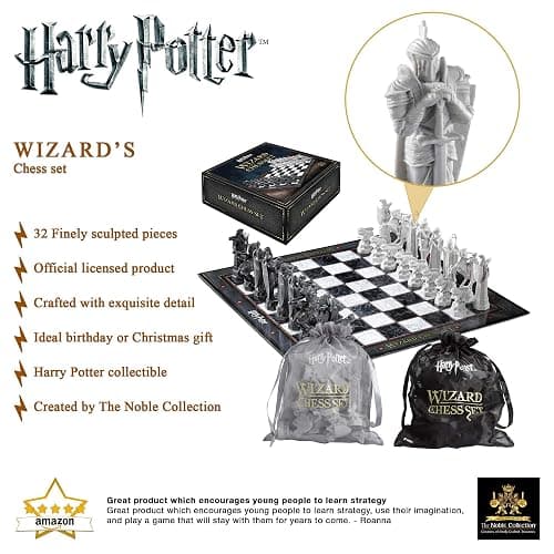 The Noble Collection Harry Potter Wizard Chess Set thumbnail 3