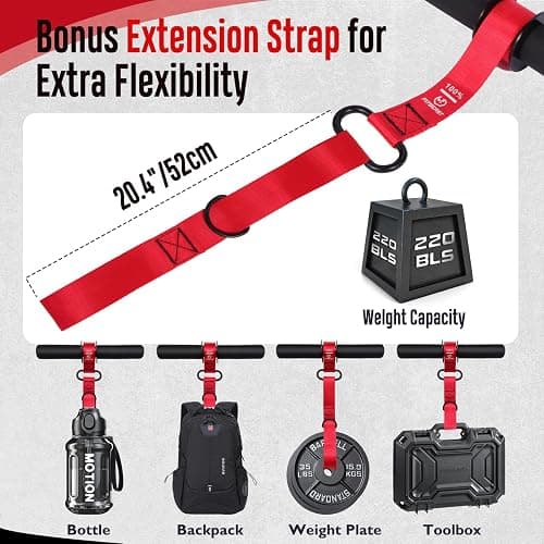 FitBeast Forearm Strengthener & Forearm Exerciser, Wrist Roller with Thicker Handle, Forearm Strength Trainer with Adjustable Strap - Ideal for Grip Strength, Muscle Building, Rehabilitation thumbnail 4