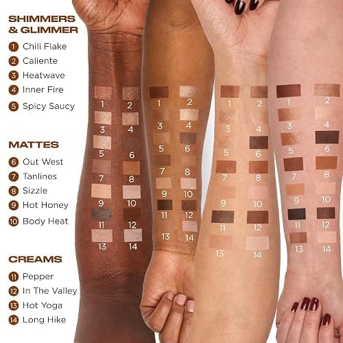 Urban Decay Naked Shaped Eyeshadow Palette - Multi-Use Neutral Eye & Face Palette, 14 Crease & Transfer-Resistant Shades, Up to 16HR Wear, Sculpting Creams, Defining Powders, Shimmer Highlighters thumbnail 5