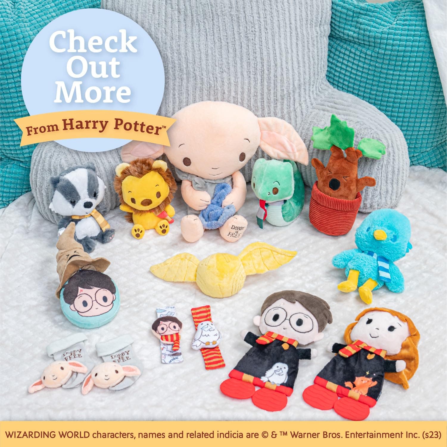 Harry Potter Plush Dobby Holding Sock thumbnail 6