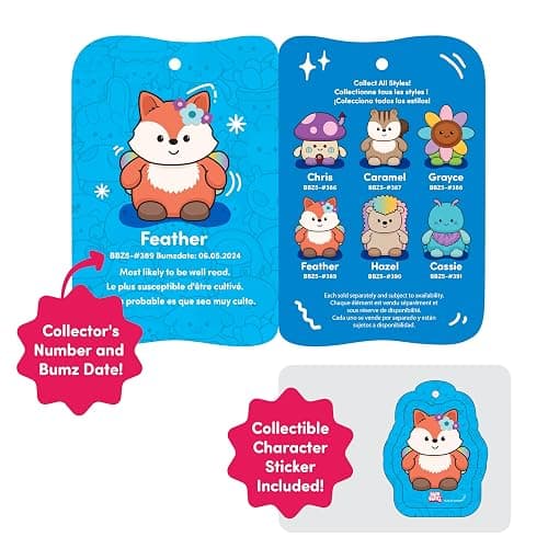 BumBumz Netflix Stranger Things 4.5-inch Bumz 4-Pack - Collectible Stuffed Amazon Exclusive Toys - from The Makers of Original Squishmallows thumbnail 6