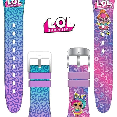 Accutime LOL Surprise! Kids Smart Watch - Interactive Touchscreen with Games, Selfie Camera, Step Tracker, Alarm, and Interchangeable Printed Silicone Straps - Fits Wrists 5.5" to 8.0" thumbnail 6