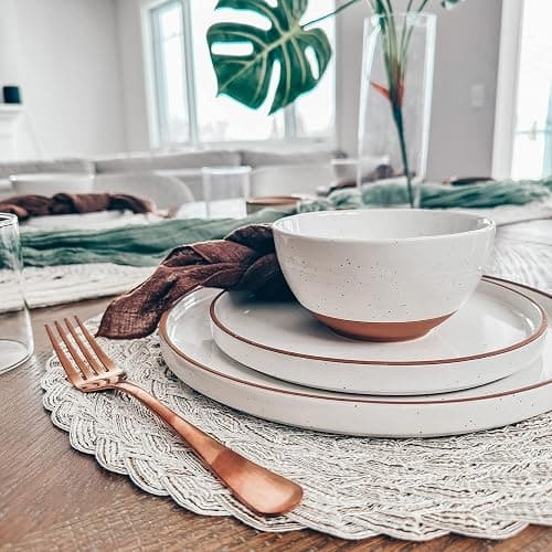 Mora Ceramic Small Dessert Bowls - 16oz, Set of 6 - Microwave, Oven and Dishwasher Safe, For Rice, Ice Cream, Soup, Snacks, Cereal, Chili, Side Dishes etc - Microwavable Kitchen Bowl, Vanilla White thumbnail 8