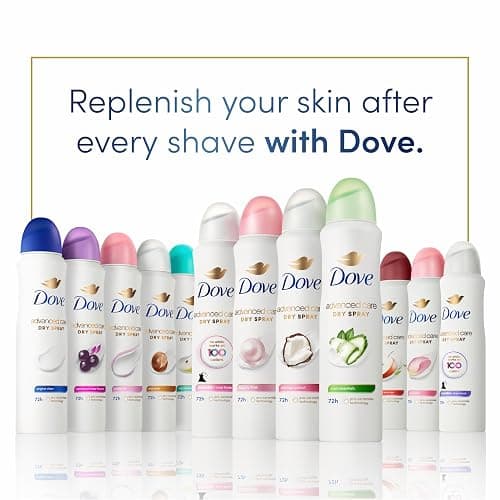 Dove Advanced Care Antiperspirant Deodorant Spray Apple & White Tea to help skin barrier repair by boosting skin's ceramide levels 72-hour odor and sweat protection 3.8 oz thumbnail 8