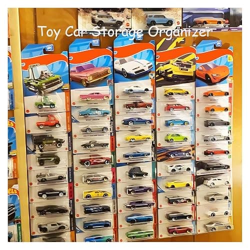 AEIMIAIDE 10Pcs Car Diecast Display Case Toy Car Sleeve for Hot-Wheels Match-Box Packaged Cars Storage, Holds Up to 70 Cars for Collectors thumbnail 5