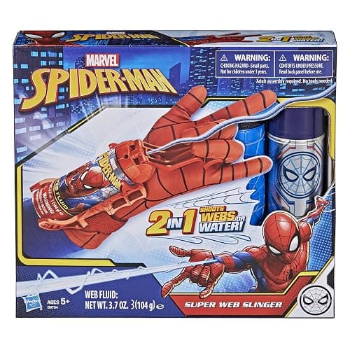 Marvel Spider-Man Super Web Slinger, 2-In-1 Shoots Webs or Water, Web Shooter Toy, Role-Play Toys, 5 Year Old Boys and Girls and Up (Amazon Exclusive) thumbnail 3