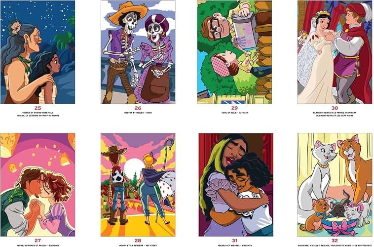 Coloriages mystères Disney - Love Stories thumbnail 4