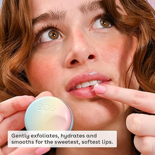 eos Flavor Lab Secret Menu Gift Set - Brown Sugar Boba Lip Scrub Exfoliator & 24H Moisture Super Balm, Limited-Edition Lip Treatment, Nourishing, 2-Pack thumbnail 5