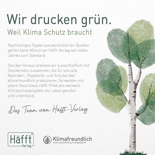 Häfft® Großdruck-Kalender 2026 mit extra großer Schrift & Zahlen - Hardcover Wochenplaner "Hibiskus" - nachhaltig & klimafreundlich thumbnail 7