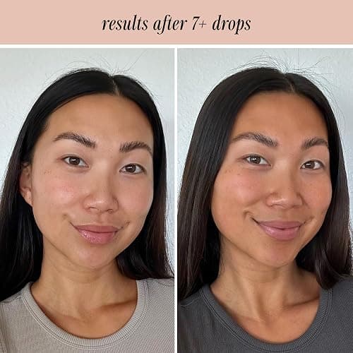 + Lux Unfiltered N°12 Sun Struck Bronzing Face Tanning Drops - Gradual Self Tanner - Natural Glow, Streak-Free, Fragrance Free - Hyaluronic Acid & Vitamin E - Vegan & Cruelty Free - Classic thumbnail 9