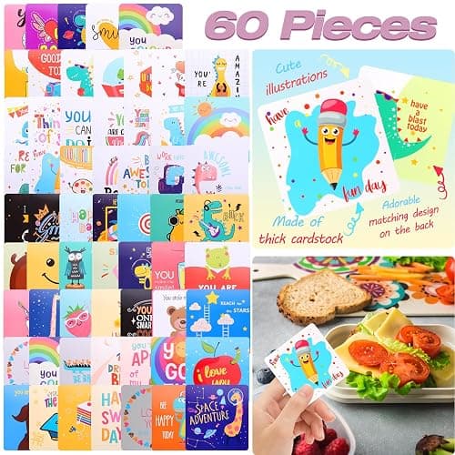 77 Pieces Bento Box Lunch Box Kit Large Pink Insulated Lunch Bag 3 Layer Stackable Leakproof Lunch Box Containers with Cup,Lunch Bag,Spoon,Fork,60 Pieces Lunch Box Notes for Girl Women (Purple) thumbnail 5