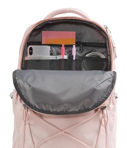 The North Face Women's Jester Everyday Laptop Backpack - Commuter Travel Bag, Laptop Sleeve, Water-Repellent, Pink Moss, One Size thumbnail 6