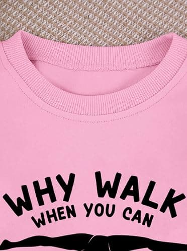 Ecolala Girls Cute Graphic Crewneck Sweatshirt Long Sleeve Drop Shoulder Pullover Tops thumbnail 4