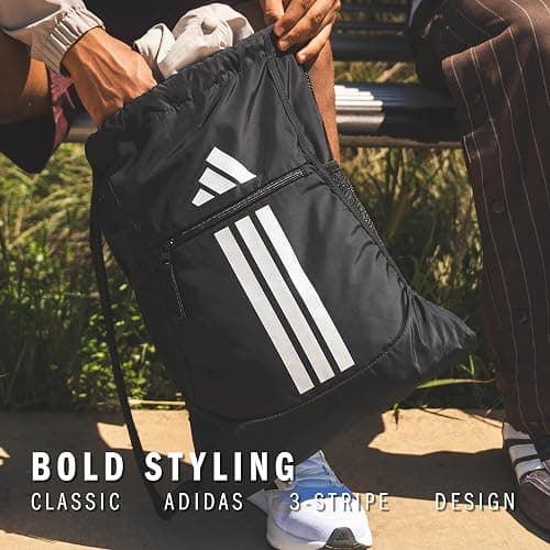 adidas Alliance Sackpack – Drawstring Backpack for Sports, Small Gym Bag thumbnail 7