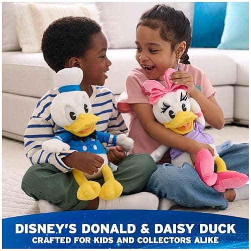 GUND Disney Official Donald Duck Classic Plush, Mickey and Friends, Deluxe Collector Stuffed Animal for Ages 1 and Up, Blue/White, 14” thumbnail 7