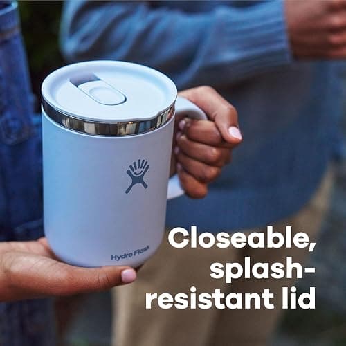 Hydro Flask Coffee Mug – Insulated Stainless Steel, Non Spill, Leak Proof Travel Mug 12 Oz Trillium Pink thumbnail 5