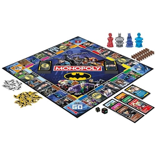 Monopoly Batman Edition Board Game | Monopoly Game for Batman Fans | Ages 8 and Up | 2 to 4 Players | Family Games | Strategy Games for Kids and Adults (Amazon Exclusive) thumbnail 16