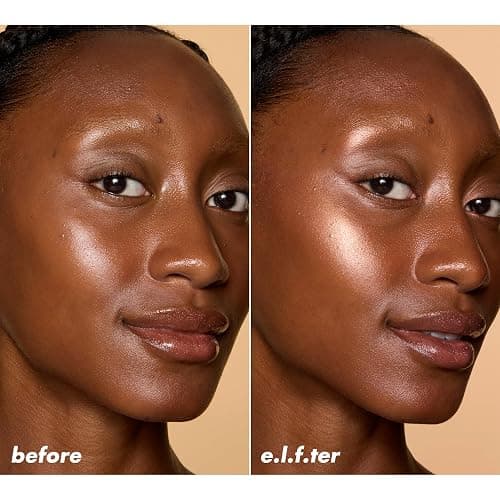 e.l.f. Halo Glow Silky Powder Highlighter, Long-Lasting Luminous Face Finish, Cake-Resistant With Micro-Shimmer, Vegan & Cruelty-Free, Coppertunist thumbnail 5